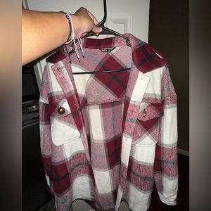 Women’s shein Flannel coat